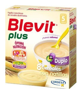 BLEVIT PLUS 8 CEREALES CON NATILLAS 600G