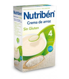 NUTRIBEN CREMA DE ARROZ S/G 300 GR