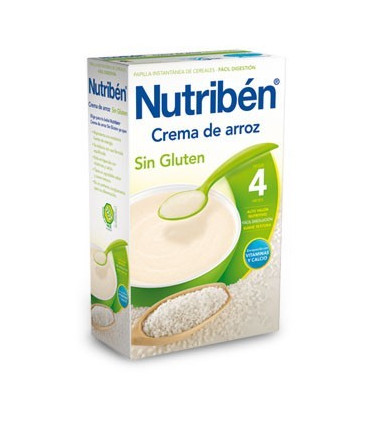 NUTRIBEN CREMA DE ARROZ S/G 300 GR