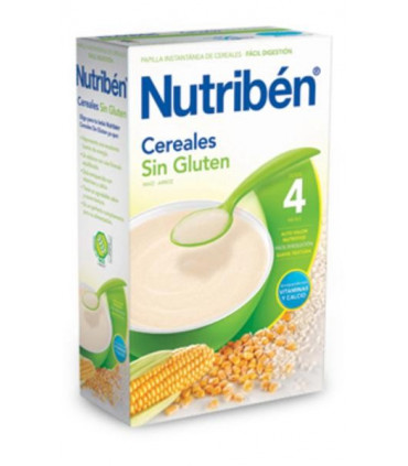 NUTRIBEN CEREALES S/G 600 G