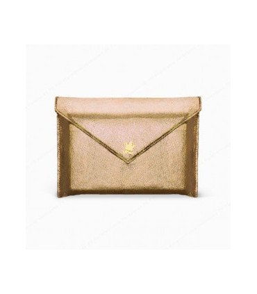 KLORANE CLUTCH DORADO 4 JABONES