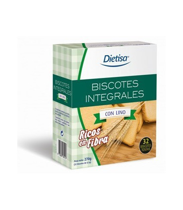 BISCOTES INTEGRALES LINO 32 UD