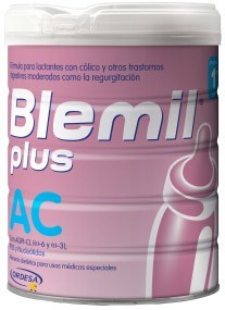 Blemil Plus AC es leche de lactantes anti cólicos