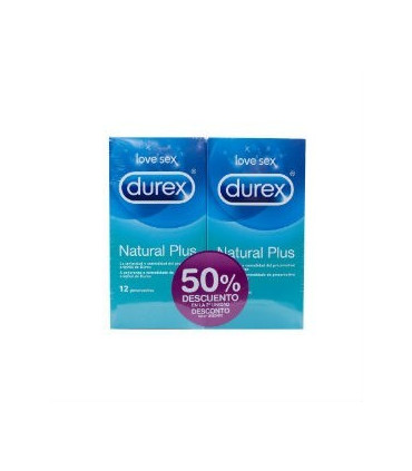 DUREX NATURAL PLUS DUPLO  2x12 UNID