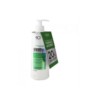 DERCOS ANTICASPA GRASA 390ml