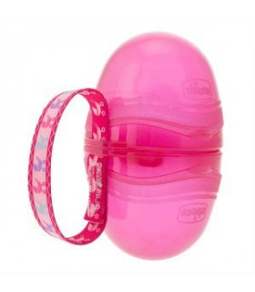 PORTACHUPETES DOBLE ROSA  CHICCO