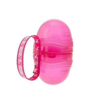 PORTACHUPETES DOBLE ROSA  CHICCO