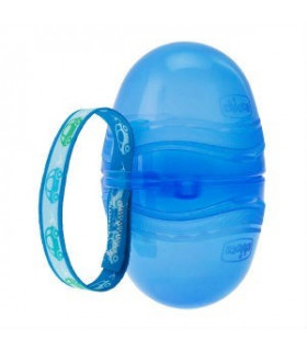 PORTACHUPETES DOBLE AZUL  CHICCO