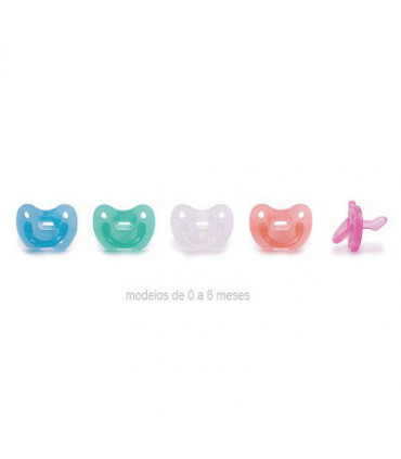CHUPETE TODO SILICONA ANATOMICO 0/6M