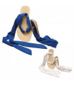 SCHOLL POCKET BALLSANDALIA BL/AZ 3536