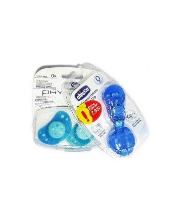 CHUPETE PHYSIO AIR AZUL + CLIP AZUL