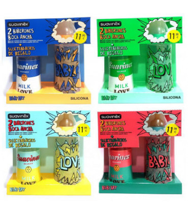 PACK BIBERON SILICONA TETINA REDONDA