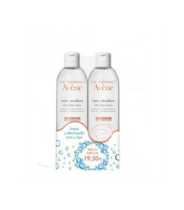 AVENE LOCION MICELAR 2x400MLDUPLO