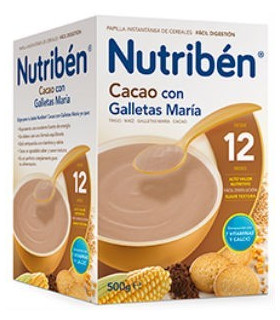 NUTRIBEN CACAO CON GALLETA MARIA 500GR
