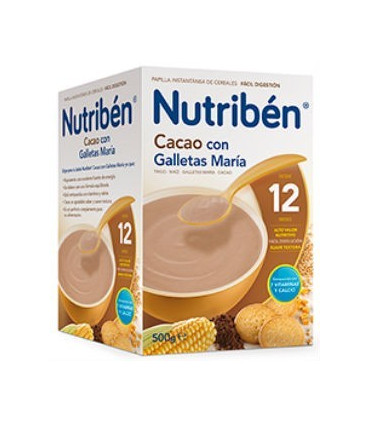 NUTRIBEN CACAO CON GALLETA MARIA 500GR