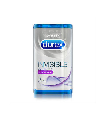 DUREX INVISIBLE LUBRIC 12UD