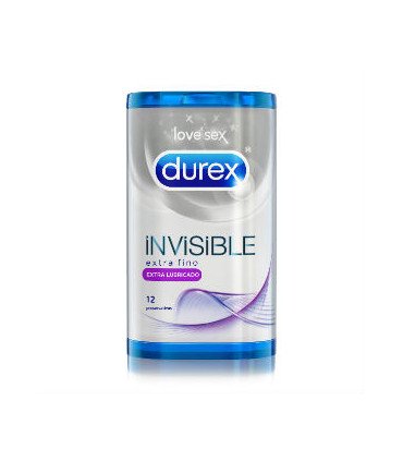 DUREX INVISIBLE LUBRIC 12UD
