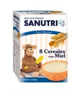 SANUTRI 8 CER Y MIEL 600G