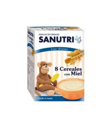 SANUTRI 8 CER Y MIEL 600G