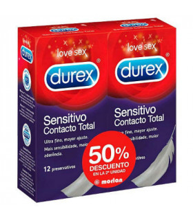 DUREX SENSITIVO CONTTOTAL DUPLO 2x12UD