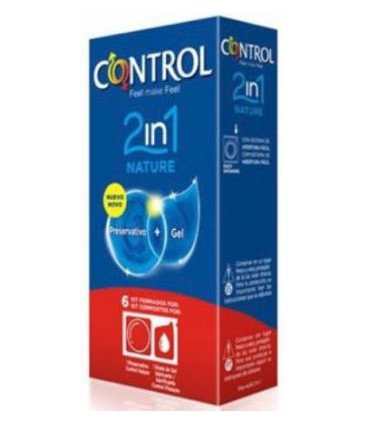CONTROL 2en1 NATURE+LUBRIC 6ud