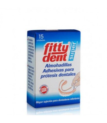 FITTYDENT ALMOHADILLAS ADHESIVAS 15 UNID
