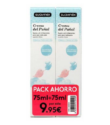 CB CREMA DEL PAÑAL DUPLO 2x75ml