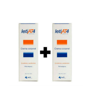 LETI AT4 CREMA 200ml x 2  DUPLO