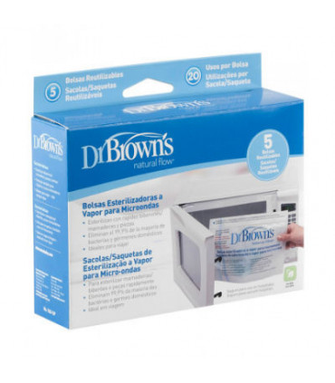 DR  BROWN´S BOLSAS ESTERILIZMICRO 5UD