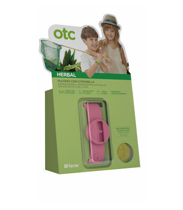 OTC ANTIMOSQUITOS PULSERA ROSA