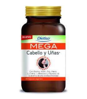 DIETISA MEGA CABELLO Y UÑAS 60 caps