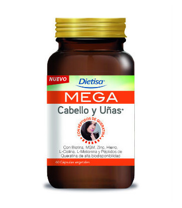 DIETISA MEGA CABELLO Y UÑAS 60 caps