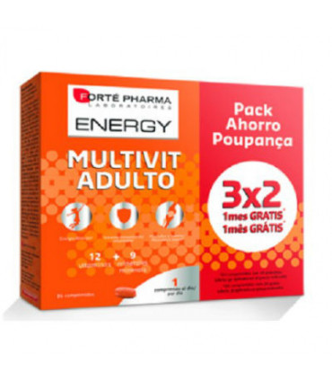 FORTE MULTIVIT ADULTO 84compPACK 3x2