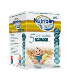 NUTRIBEN INNOVA 5 CEREALES FIBRA 600gr