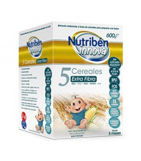 NUTRIBEN INNOVA 5 CEREALES FIBRA 600gr