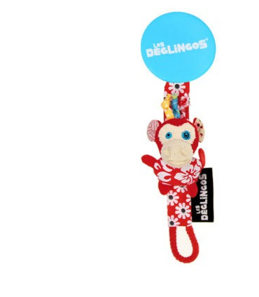 DEGLINGOS CADENA CHUPETE MONO