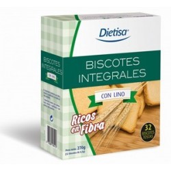 DIETISA BISCOTES INTEGRALES LINO 32 UD