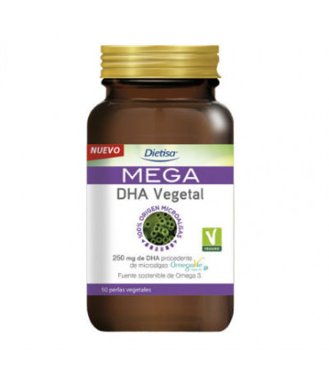 DIETISA MEGA DHA VEGETAL 50 caps