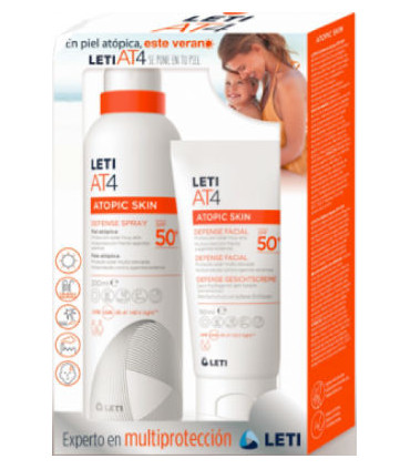LETI AT4 DEFENSE FACIAL+SPRAY SPF50+