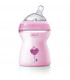 BIBERON NATFEELING 2M+ 250ML ROSA