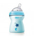 BIBERON NATFEELING 2M+ 250ML AZUL