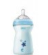 BIBERON NATFEELING 6M+ 330ML AZUL