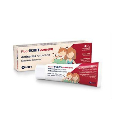 FLUOR KIN JUNIOR PASTA COLA 75ml