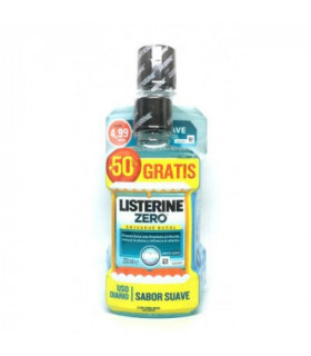LISTERINE ZERO 500ml + 250ml