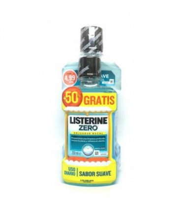 LISTERINE ZERO 500ml + 250ml