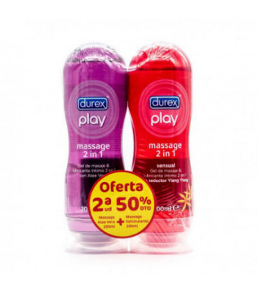 DUREX MASSAGE DUPLOAloe+estimul 200ml