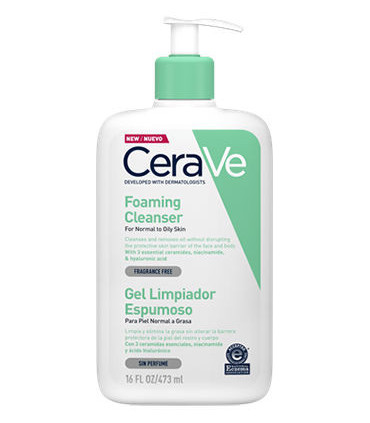 CERAVE GEL LIMPIADOR ESPUMOSO 236ml