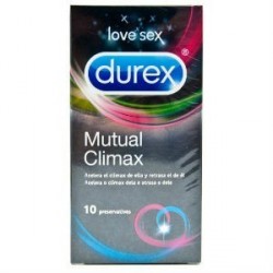 DUREX PRESERVATIVO MUTUAL CLIMAX 12UD