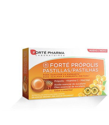 FORTE PROPOLIS PASTILLAS MIEL 24ud