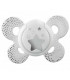 CHUPETE PHYSIO COMFORT SILICSTARS 616M